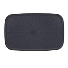 Потолочная лейка Qtap (34x190x290) для душевых систем Gemini Matt Black QTGEM34190290BLA50068