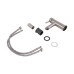 Смеситель для раковины Lidz Aria 001F (k35) LDARI001FNKS34937 Nickel