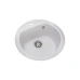 Мойка для кухни из искуственого камня Granado RONDA 470x490x200 круглая white + сифон