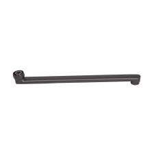 Излив Qtap (345х31,5х27,5) для смесителя для ванны Vlasta New Gunmetal Black PVD QTVLA345315275GMB49666