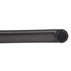Излив Qtap (345х31,5х27,5) для смесителя для ванны Vlasta New Gunmetal Black PVD QTVLA345315275GMB49666