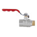 Кран шаровой SD Plus 1/2" ВН для воды (рычаг) SD605NW15PN40