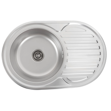 Мойка кепка 770х500х180 сатин PLATINUM