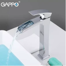 Змішувач для умивальника GAPPO G1007-21, хром