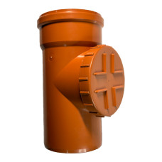 Ревизия 160 ПВХ для наружной канализации TEHNO WORLD