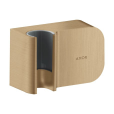 AXOR ONE шлангове з`єднання з тримачем для душу, Fixit Porter, шліфованна бронза