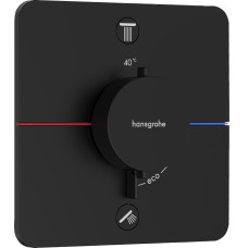 SHOWER SELECT COMFORT Q термостат для 2х споживачів, ПМ, колір чорний матовий