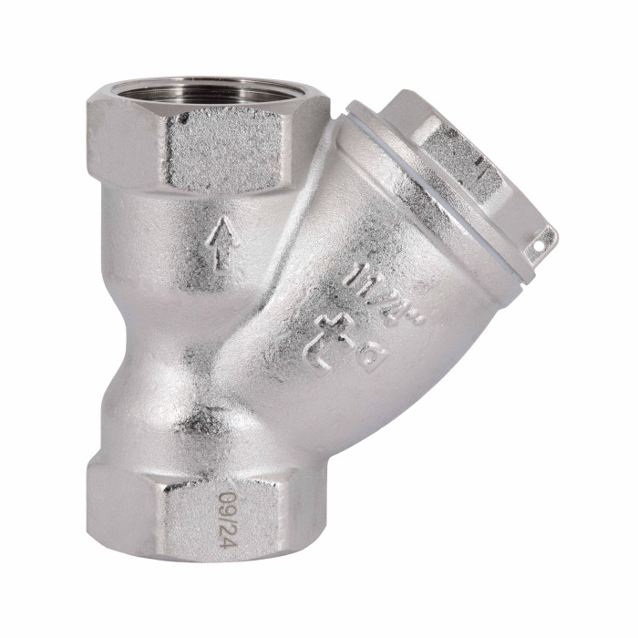 Фильтр грубой очистки Thermo Alliance Forte 1 1/4"ВВ никель для воды косой TAF124W32