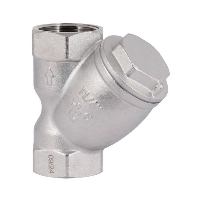 Фильтр грубой очистки Thermo Alliance Forte 1 1/4"ВВ никель для воды косой TAF124W32
