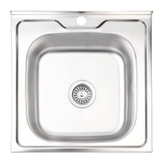 Кухонная мойка Brinex 5050 0,6 мм Satin (BRIN5050SAT06)