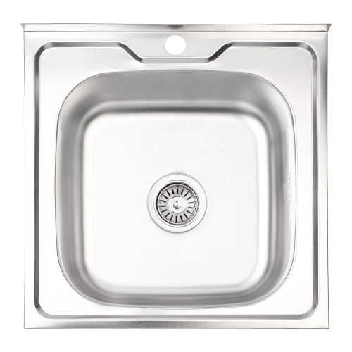 Кухонная мойка Brinex 5050 0,6 мм Satin (BRIN5050SAT06)