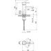 Смеситель для умывальника из нержавеющей стали LIDZ (NKS) 11 31 001F (11 31 001 00)