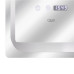Зеркало Qtap Mideya 800х600 с LED-подсветкой Touch, с антизапотеванием, с часами, диммером QT2078NCF8060W