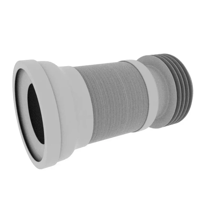 Гофра армована для унітазу Kronoplast ГА-55 Ø110, L=240-550 мм (FА001032-55)