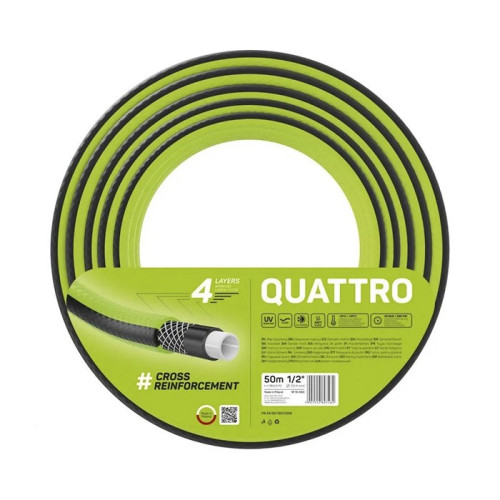 Шланг поливочный CELLFAST QUATTRO 1/2" 50 м