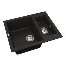 Мойка для кухни из исскуственого камня Vankor Orman OMP 03.61 Black прямоугольная 