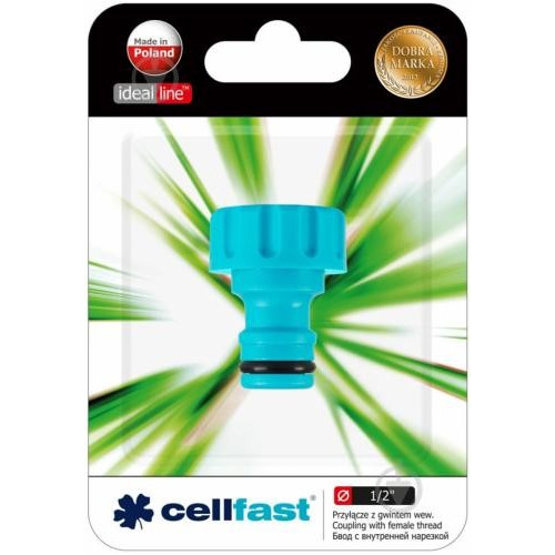 Адаптер с внутренней резьбой Cellfast Basic 1/2'' блистер