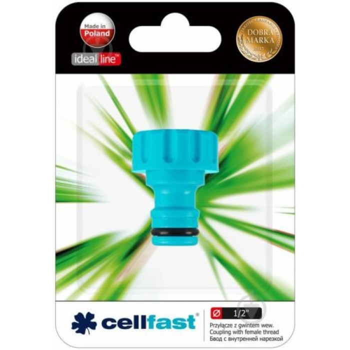 Адаптер с внутренней резьбой Cellfast Basic 1/2'' блистер