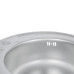 Кухонная мойка Lidz 510-D 0,8 мм Satin (LIDZ510DSAT)