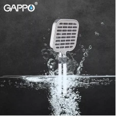 Душова лійка GAPPO G08, 3-режима, хром