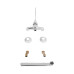 Змішувач для кухні Lidz (CRM) Watt 83 009