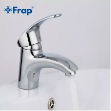 Змішувач для умивальника Frap F1021, хром