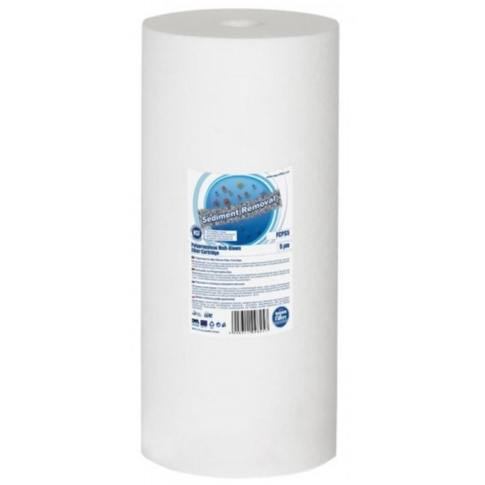 Картридж волокно під/п 50mcr BIG BLUE 10" AQUA FILTER