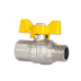 Кран шаровой SD Forte 1/2" ВН для газа (бабочка) SF607G15