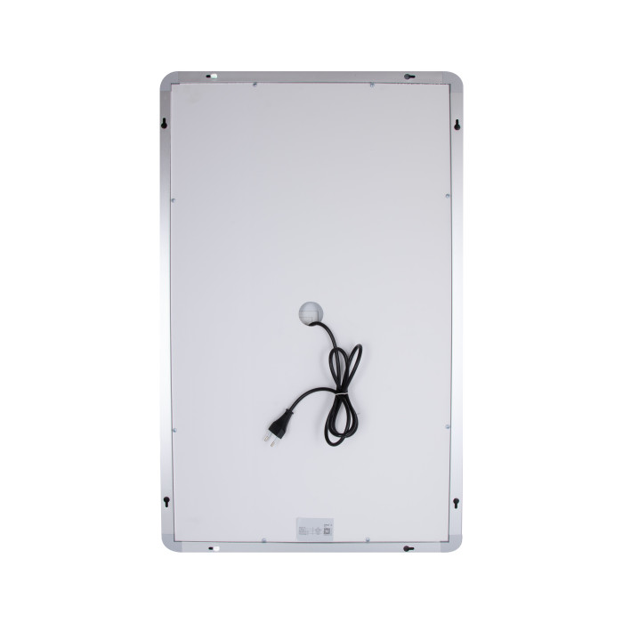 Дзеркало Qtap Mideya (DC-F911) 500х800 з LED-підсвічуванням Touch, з антизапітнінням, диммером QT2078F911W