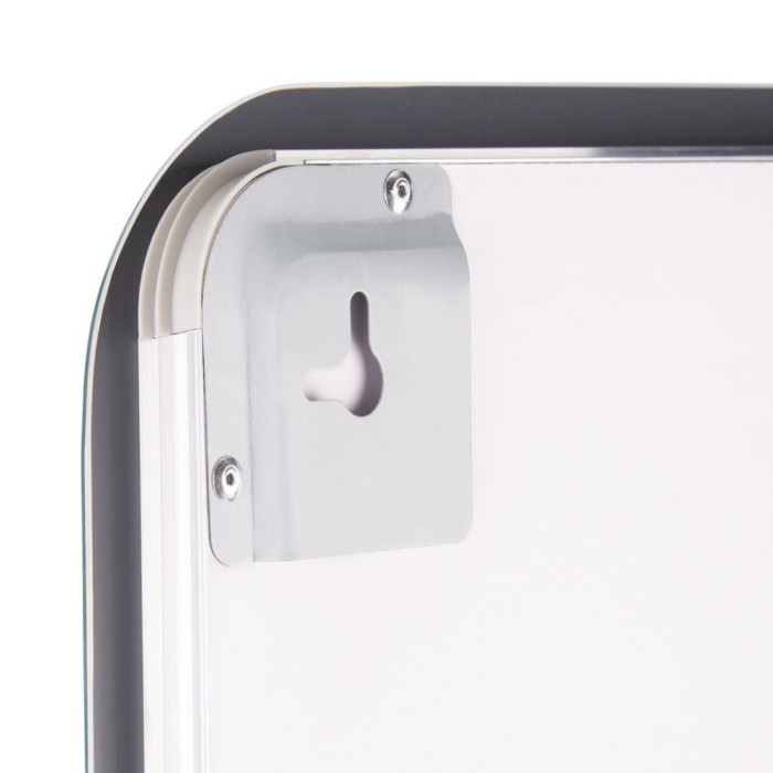 Дзеркало Qtap Mideya (DC-F911) 500х800 з LED-підсвічуванням Touch, з антизапітнінням, диммером QT2078F911W