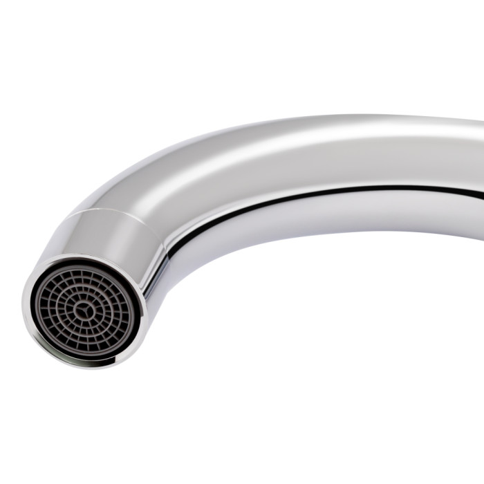 Смеситель для кухни Qtap Grand QTGRAWCR007F Chrome/White Смеситель для кухни Qtap Grand QTGRAWCR007F Chrome/White