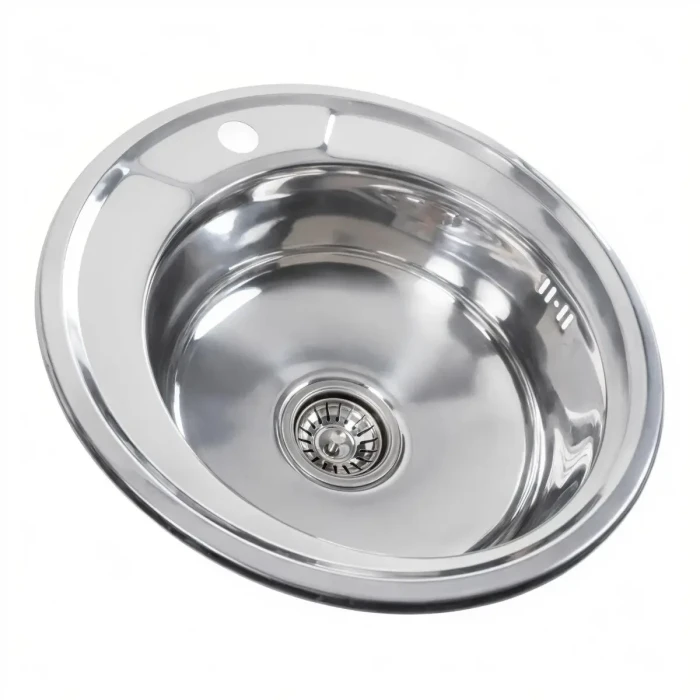 Мойка круг 490х180 полир PLATINUM