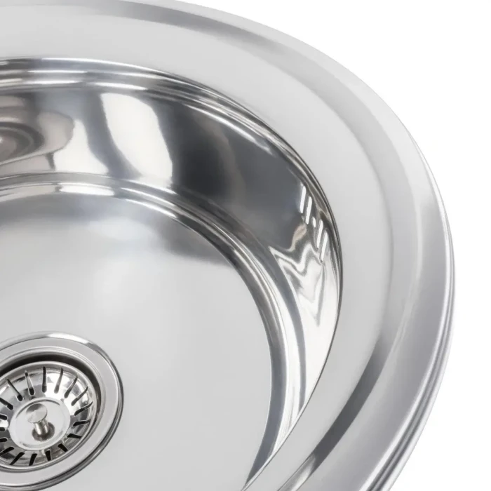 Мойка круг 490х180 полир PLATINUM