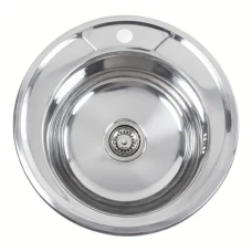 Мойка круглая 510х180 полир PLATINUM