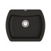 Мийка для кухні Vankor Norton NMP 01.63 Black прямокутна з сифоном