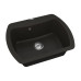 Мийка для кухні Vankor Norton NMP 01.63 Black прямокутна з сифоном