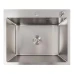 Мойка прям. 600x500x230 PLATINUM Handmade ECN 2/0.5 интегр.+дозатор R