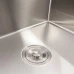 Мойка прям. 600x500x230 PLATINUM Handmade ECN 2/0.5 интегр.+дозатор R