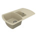 Мийка для кухні Vankor Norton NMP 04.86 Beige прямокутна з сифоном