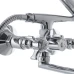 Смеситель для ванны Haiba Zeus 140 Euro, длинный излив, двухвентильный (HB0420)