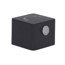 Ручка Qtap (23,7x30x30) для душевой системы на три потребителя Gemini Matt Black QTGEM2373030BLA50064