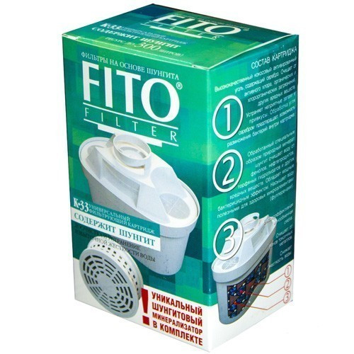 Картридж до глечика ФІТО-ФІЛЬТР К-33 аналог Brita Maxtra (400 л)