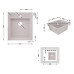 Кухонная мойка Lidz 460х515/200 MAR-07 (LidzMAR07460515200)