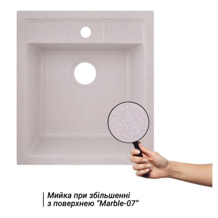 Кухонная мойка Lidz 460х515/200 MAR-07 (LidzMAR07460515200)