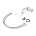 Смеситель для кухни Lidz (CRM) Mars 81 002M 150 мм