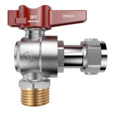 Кран  угл. накид. гайкой 3/4  НВ мотылек  MIRAYA 