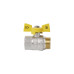 Кран шаровой SD Plus 1" ВН для газа (бабочка) SD607NG25PN40