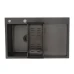 Кухонна Мойка GAPPO GS7850-6L накладна 780x500 мм, поверхня PVD, чаша леваяя