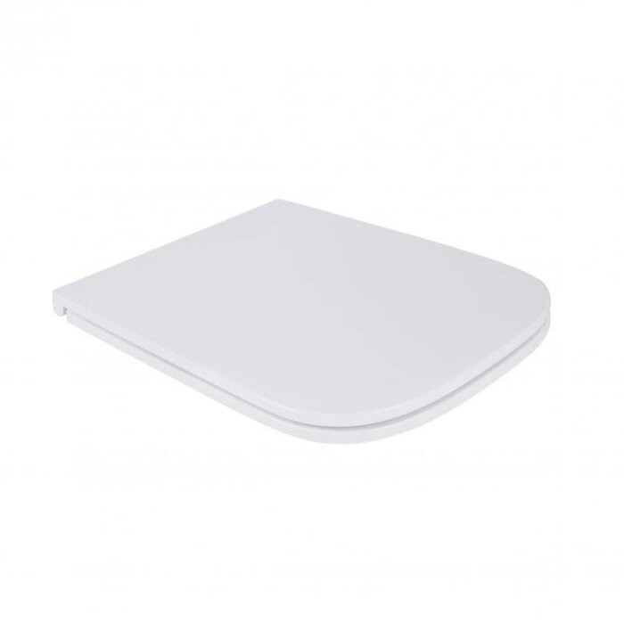 Сидіння для унітазу з мікроліфтом Slim біле Qtap Aries QT99HXU15W