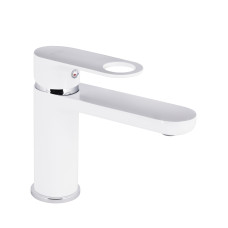 Смеситель для  умыв Q-TAP Jay d-35, бел/хром